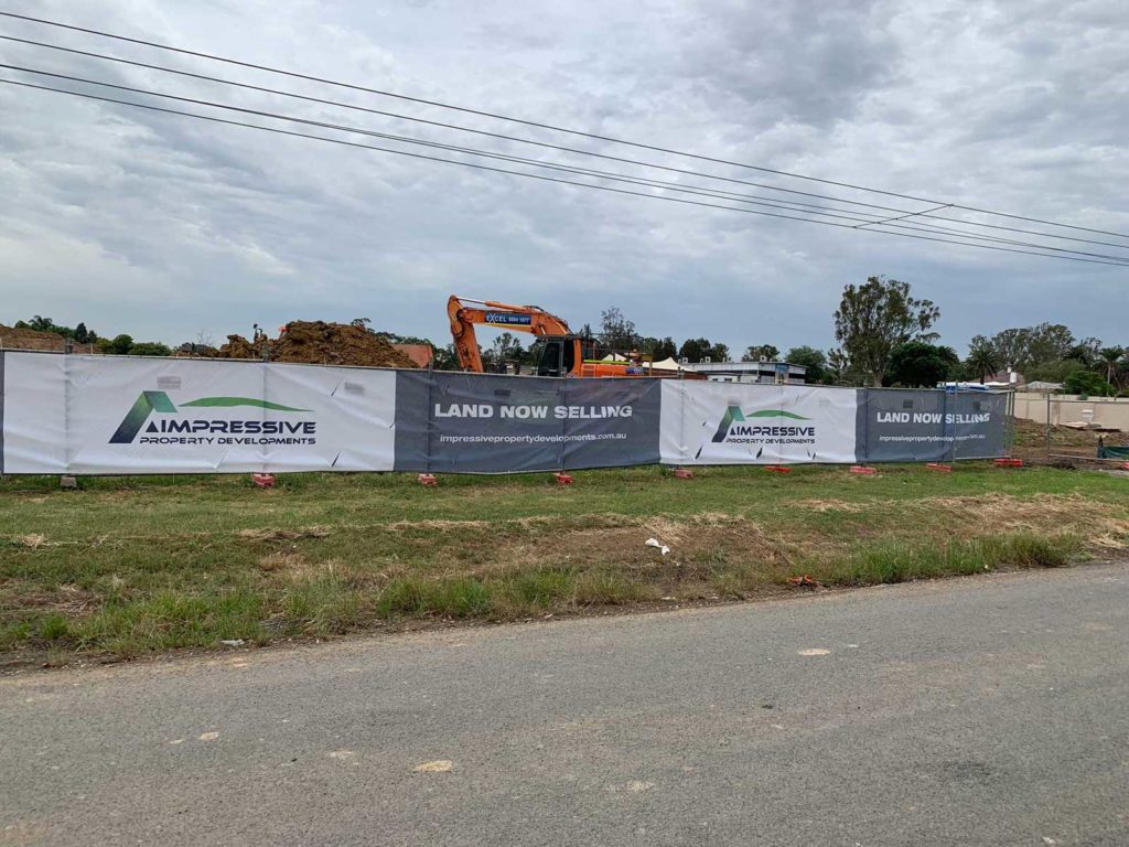 Earthworks under way — The Wattles at Austral