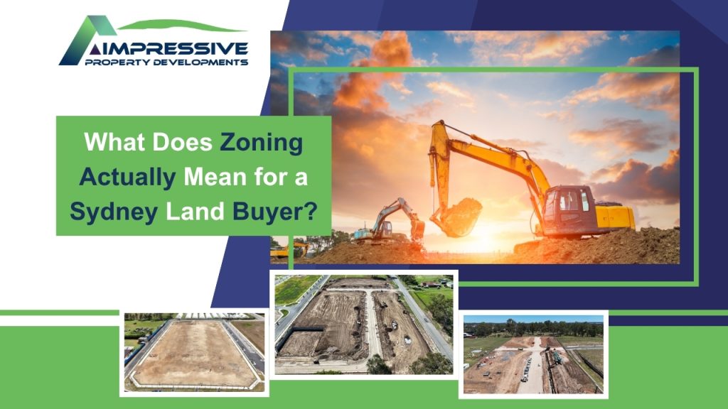 What Does Zoning Actually Mean for a Sydney Land Buyer?